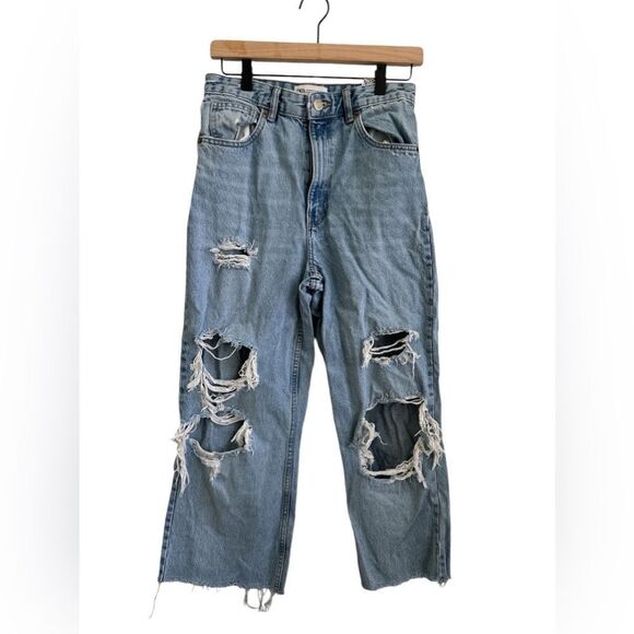 Zara Denim - ZARA Wide Leg Jeans